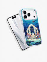 The Moon Cathedral Below the Bay iPhone case angled product view