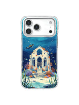 The Moon Cathedral Below the Bay coral arch sanctuary iPhone case artwork
