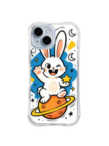Saturn Star Bunny – Moon Wink Bunny iPhone 13 case by Kito Bramble