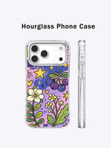 Moonlight Berry Garden iPhone 17 Pro Max case side view