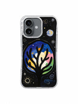Dream Tree Planet iPhone 16 Pro case pattern