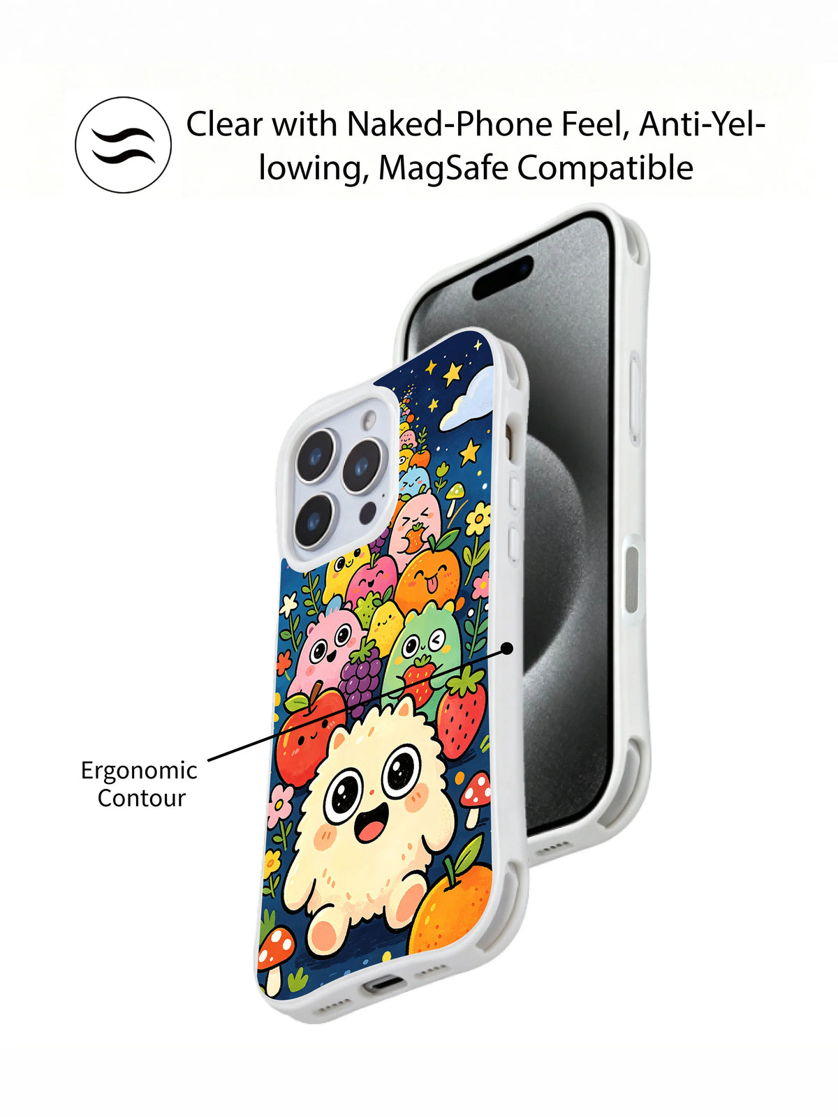 Moonlight Monster Picnic iPhone 13 Pro case product detail