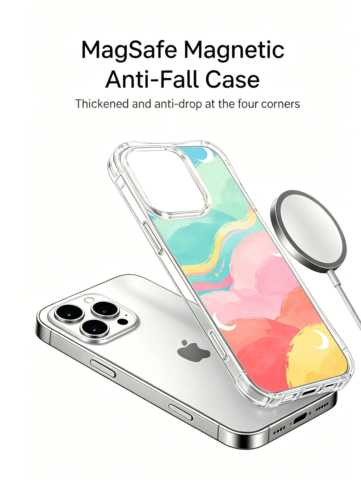 Supplied marketing graphic with unverified protection, fit or MagSafe statements