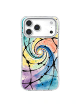 Watercolor Orbit Web colorful celestial iPhone 17 Pro Max case
