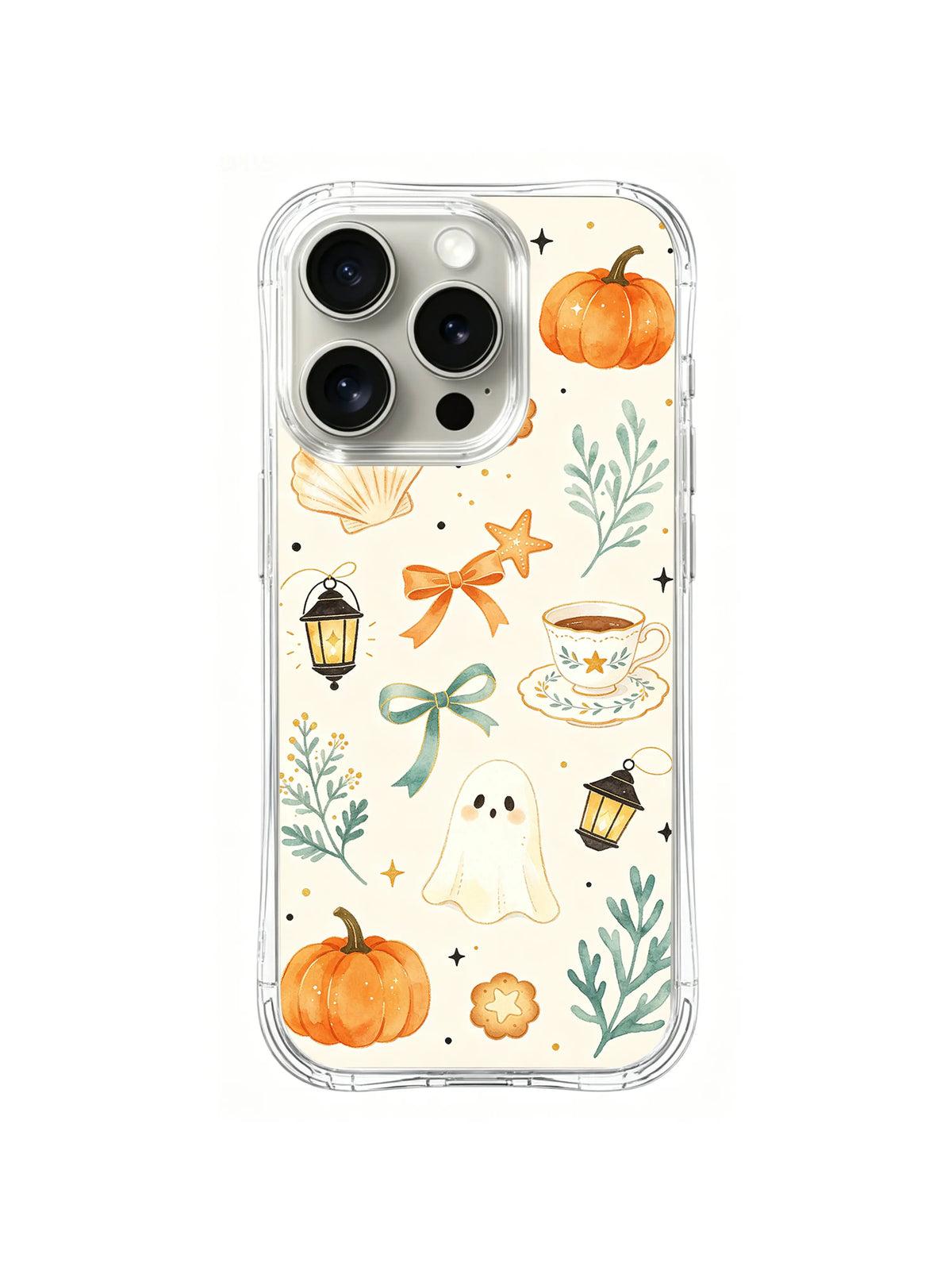 Lantern Tea Bay pattern iPhone 14 Pro case