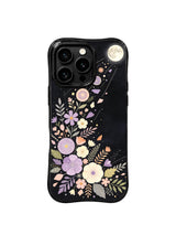 Moonlit Wildflower Trail pattern iPhone 15 Pro case