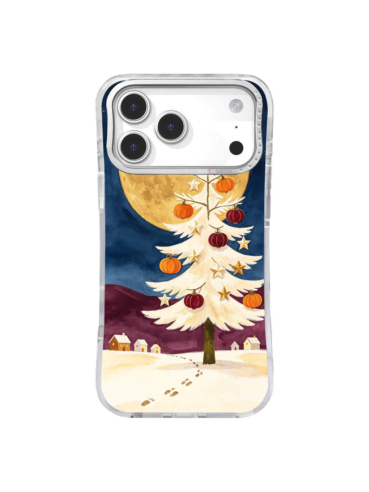 Moonpost Lantern Fir pattern-1 iPhone 17 Pro case