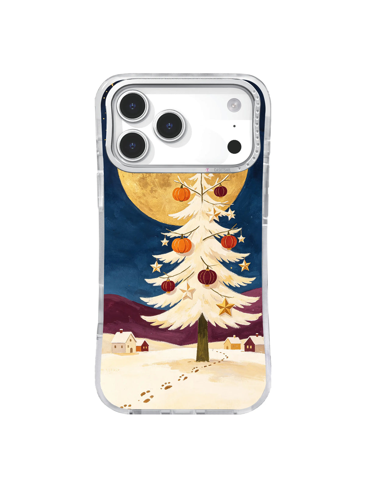 Moonpost Lantern Fir pattern-5 iPhone 17 Pro case