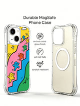 Morning Light Parade iPhone 14 MagSafe case front and back