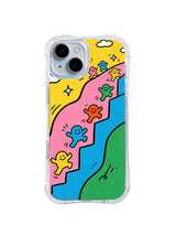 Morning Light Parade art iPhone 14 case front