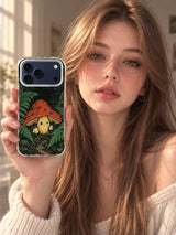 The Mushroom After-Hours iPhone case lifestyle view