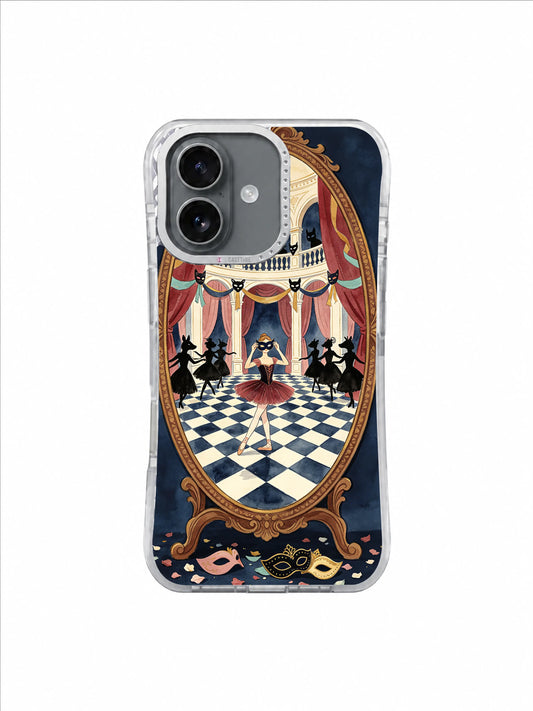 Crimson Mirror Waltz masquerade iPhone case artwork
