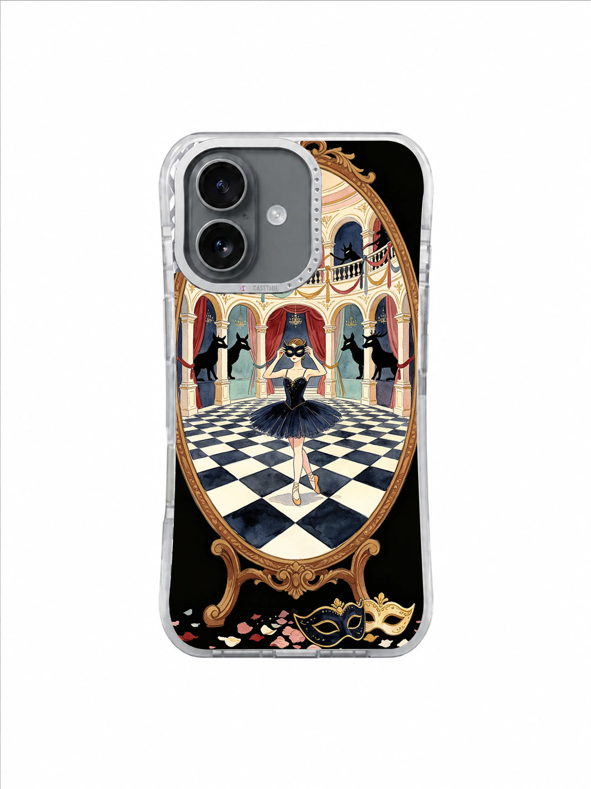 Ribbon Balcony Reverie iPhone case artwork