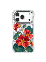 Orange Return nasturtium artwork for iPhone 17 Pro case