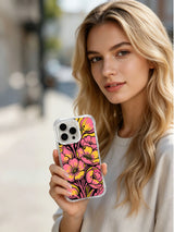 Product or handheld view of the Neon Garden Whispers case