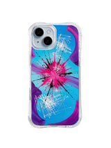 Urban Pulse Explosion neon abstract iPhone 15 Plus case