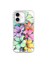 Chromatic Lily Cascade floral iPhone 17 case