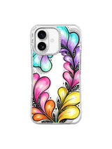 Tropical Neon Petals colorful iPhone 17 case