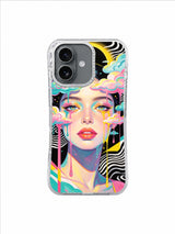 Candy Cloud Portrait iPhone 17 case pattern