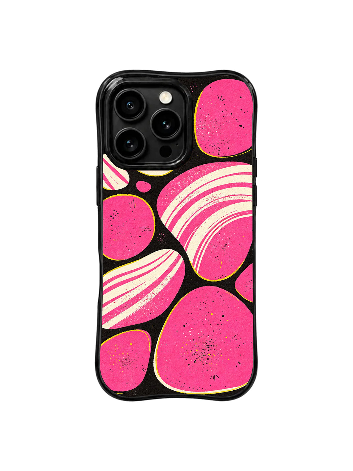 Pink Orbit Pebbles pattern