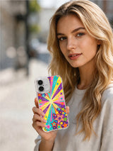 Product or handheld view of the Neon Star Playground case
