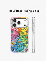 Butterfly Freedom Garden iPhone 17 Pro case front and side views
