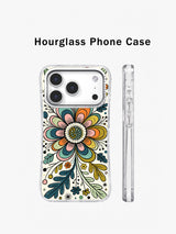 Calm Botanical Universe iPhone 17 Pro case side profile