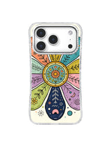 Sun Moon Garden Compass pattern iPhone 17 Pro case
