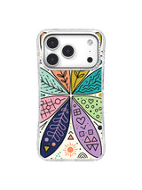 Geometric Hope Garden pattern iPhone 17 Pro case