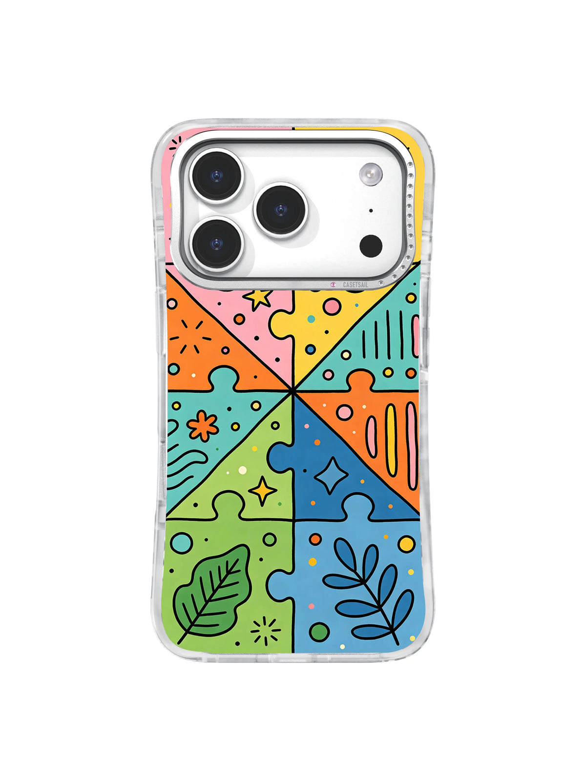 Botanical Hope Pieces iPhone 17 Pro case pattern