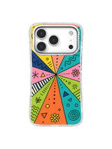 Memphis Joy Starburst iPhone 17 Pro case pattern