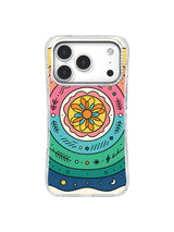 Flower Circle Rhythm iPhone 17 Pro case pattern
