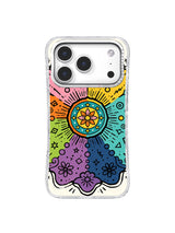 Infinite Color Mandala iPhone 17 Pro case front view