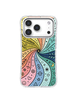 All Seeing Flower pattern iPhone 17 Pro case