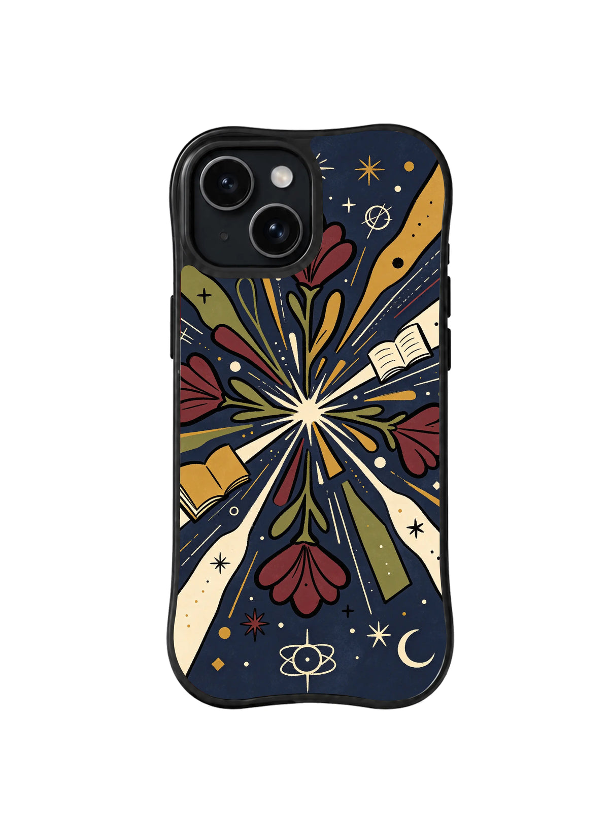 Stellar Study Burst pattern iPhone 14 case