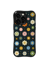 Night Meadow Glyphs iPhone 15 Pro case pattern