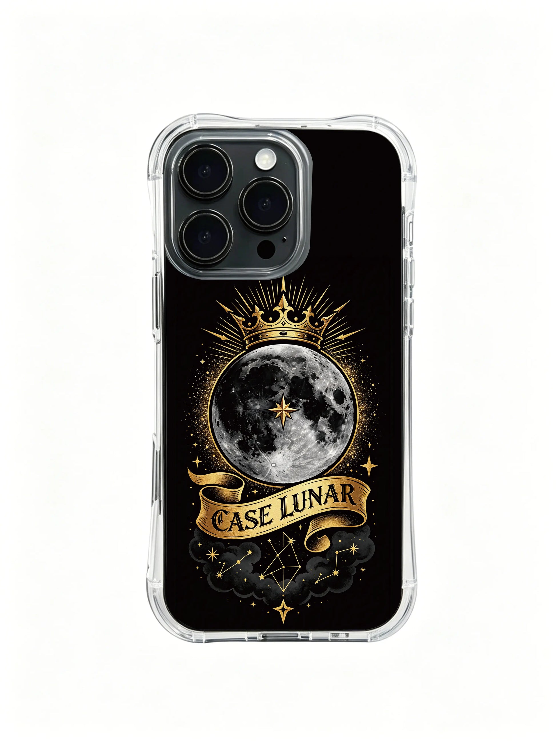 Self-sufficient leadership attitude PhoneCasing, modern chic iPhone 14 Plus Case, durable long-term use phone casing.