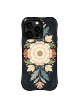 Nocturne Botanical Manuscript pattern iPhone 15 Pro case