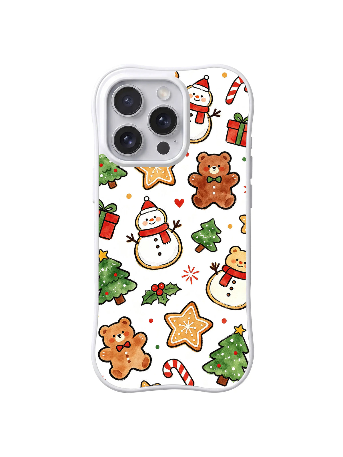 Snowman Cookie Party pattern iPhone 13 Pro case