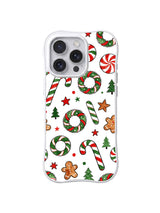 Candy Cane Christmas pattern iPhone 13 Pro case