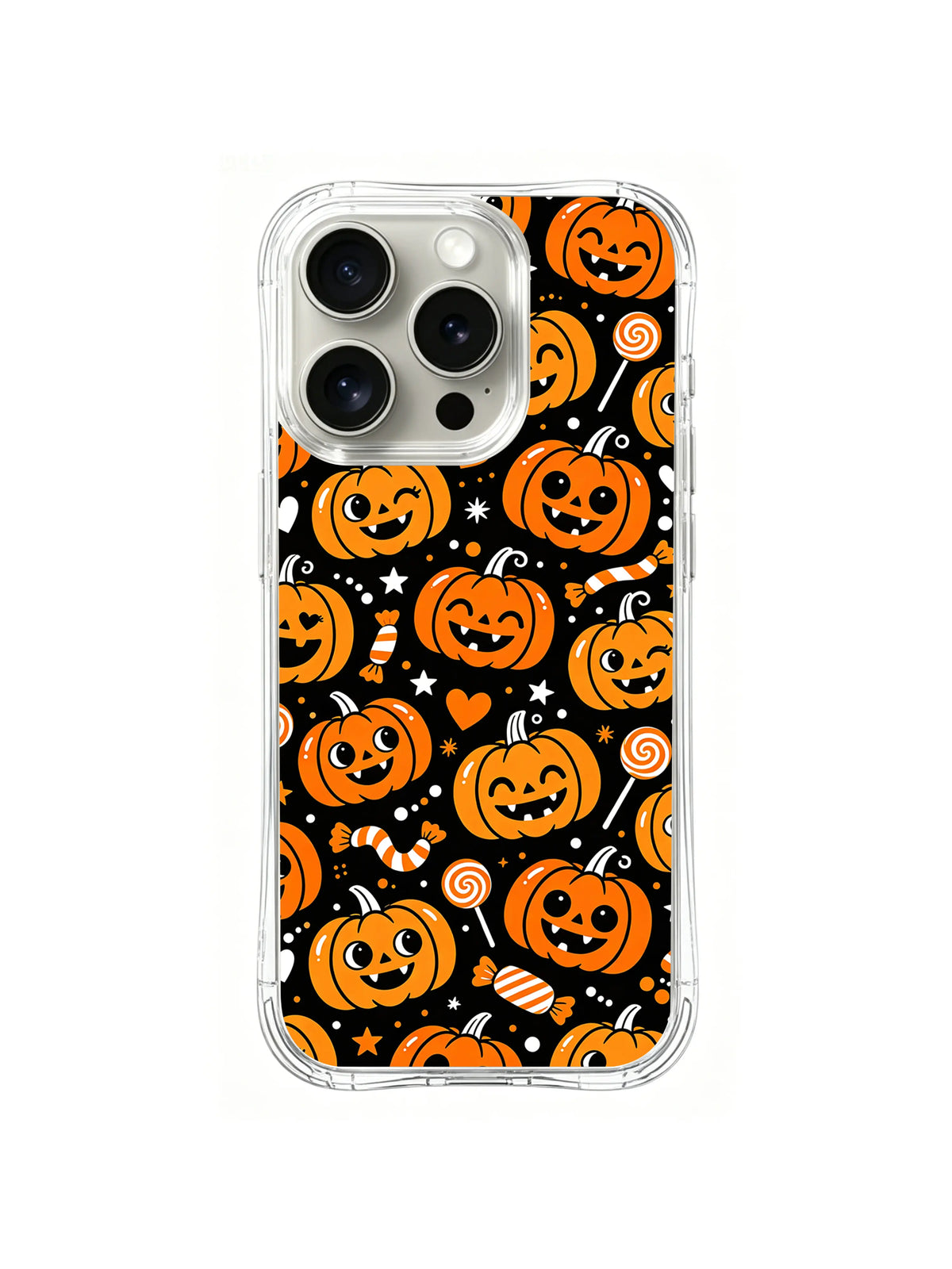 Pumpkin Lollipop Party pattern iPhone 13 Pro Max case
