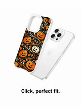 Harvest Pumpkin Path transparent iPhone case