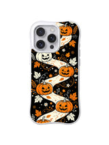 Autumn Moon Pumpkin Path pattern iPhone 13 Pro Max case