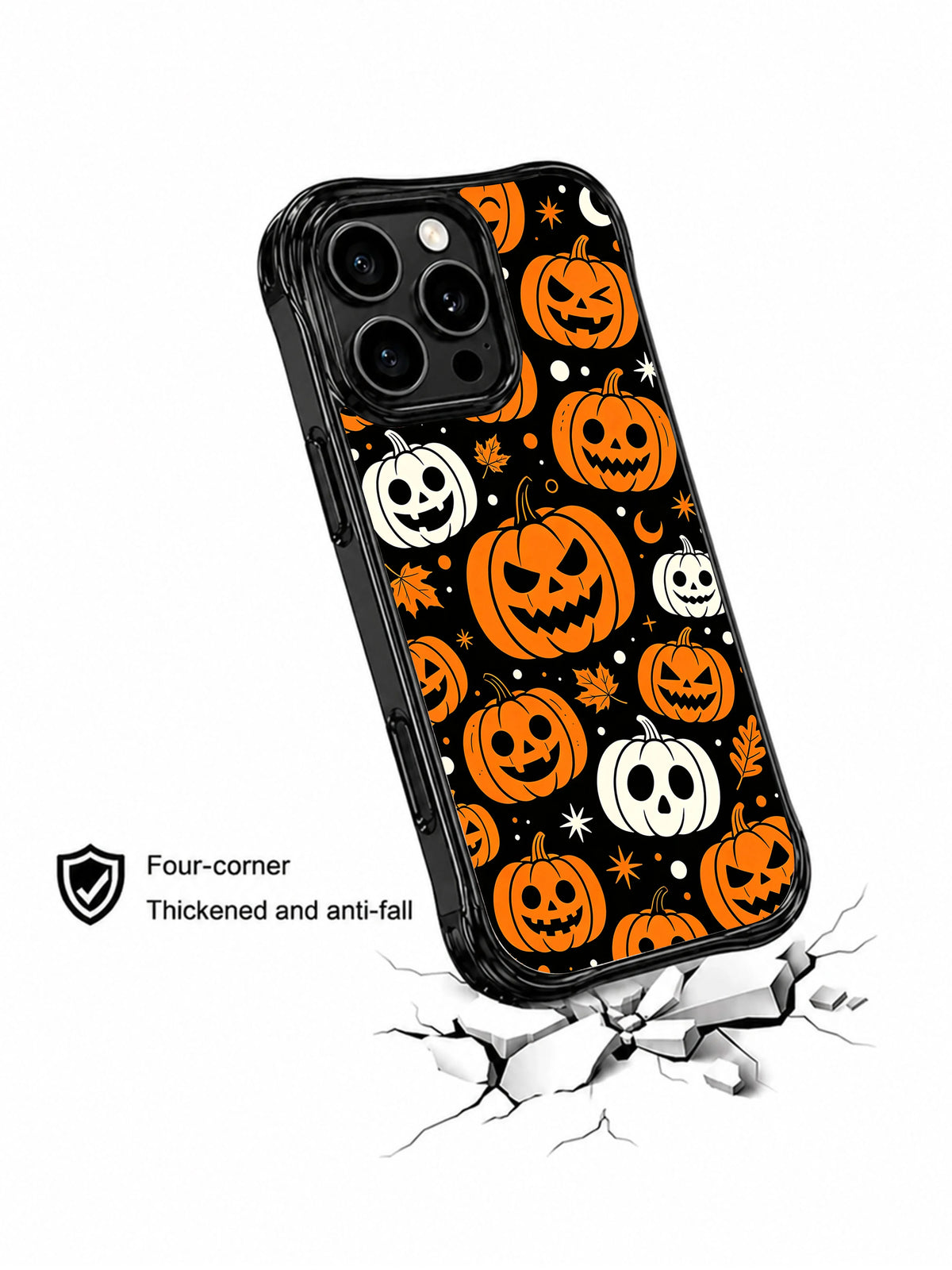 Moonlit Pumpkin Celebration telefon kılıfının tanıtım görseli.
