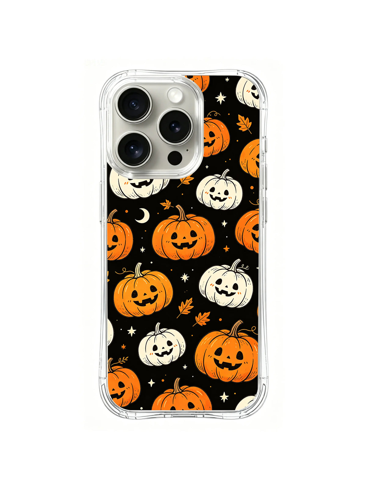 Moonlit Pumpkin Meadow pattern iPhone 13 Pro Max case