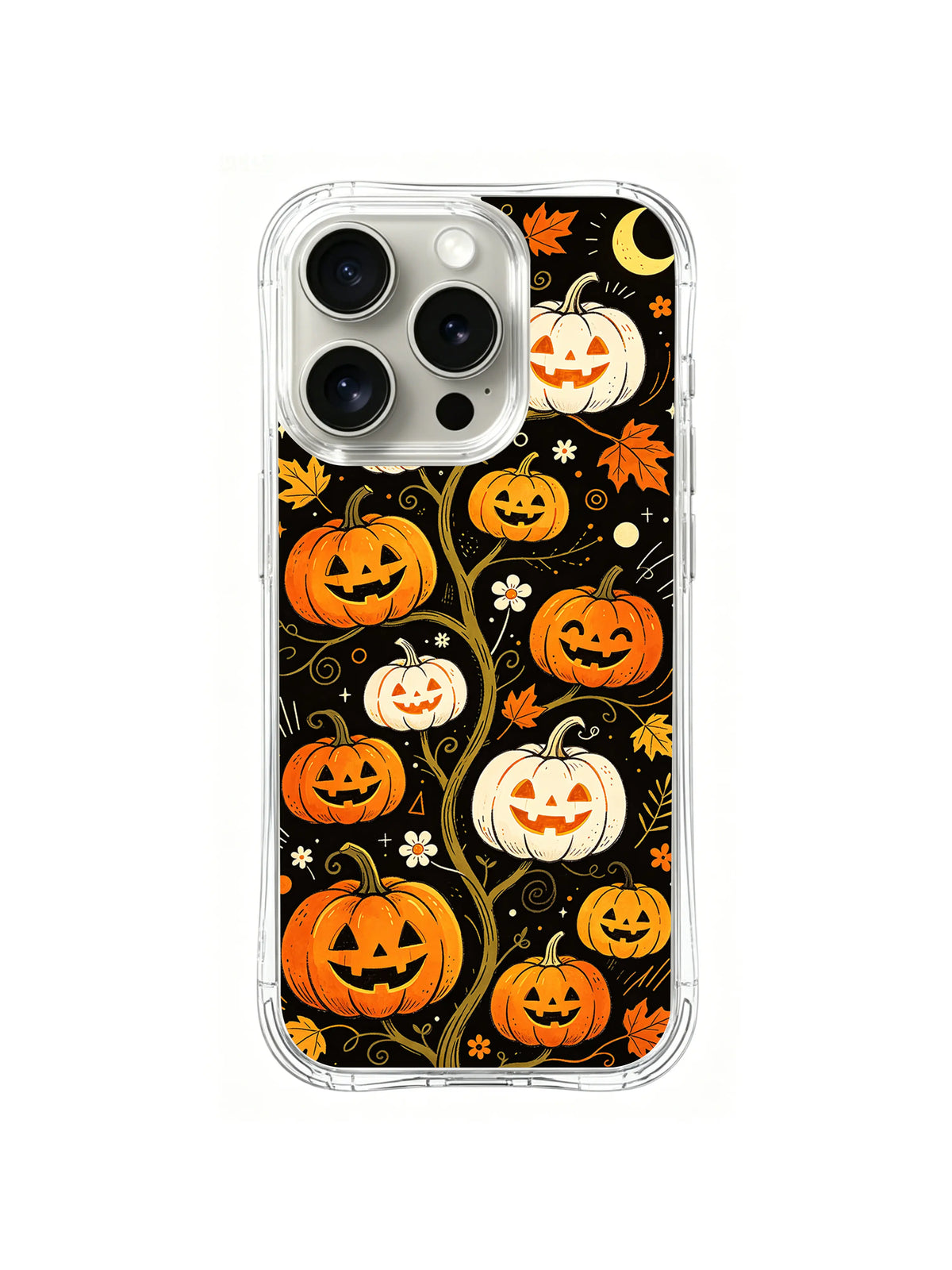 Starlit Pumpkin Grove pattern iPhone 13 Pro Max case