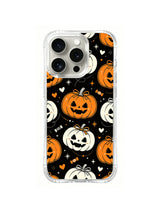 Pumpkin Bow Moon pattern iPhone 13 Pro Max case