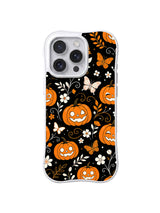Smiling Pumpkin Garden pattern iPhone 13 Pro Max case