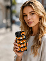 Pumpkin Halloween carnival iPhone 13 Pro Max case features