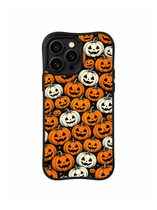 Pumpkin Parade Night iPhone 13 Pro Max case front view